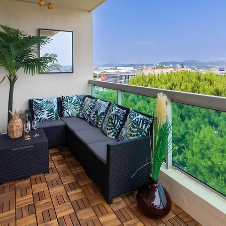C3 Staywizus - Facing Sea And - Wifi, Ac, Terrace Apartment Cannes
